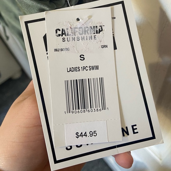 Womens California Sunshine Swim Suit. Size Small. - Picture 4 of 4